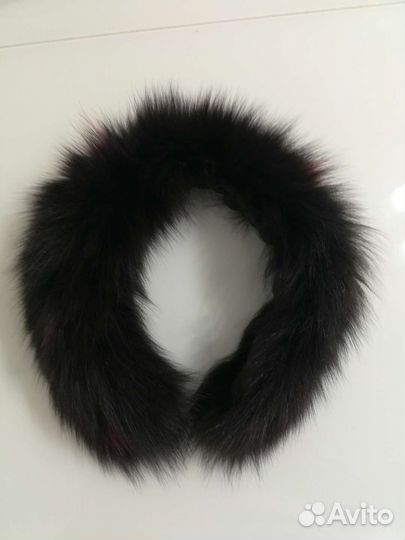 Меховой воротник песец