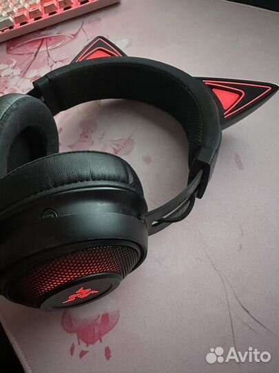 Наушники игровые Razer kraken kitty edition
