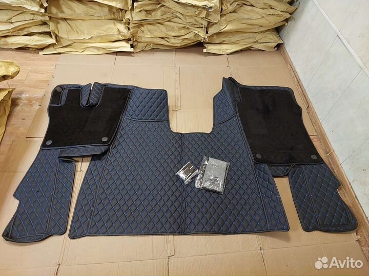 3d ковры из экокожи Scania S 2021