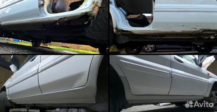 Левый Ремонтный порог для Honda Accord 8