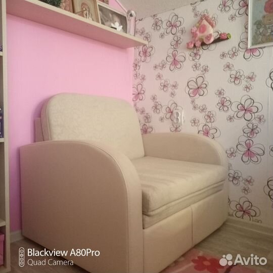 Детский диванчик раскладной б/у