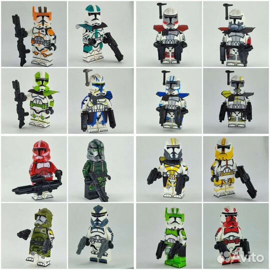 Лего-совместимый конструктор: Клоны