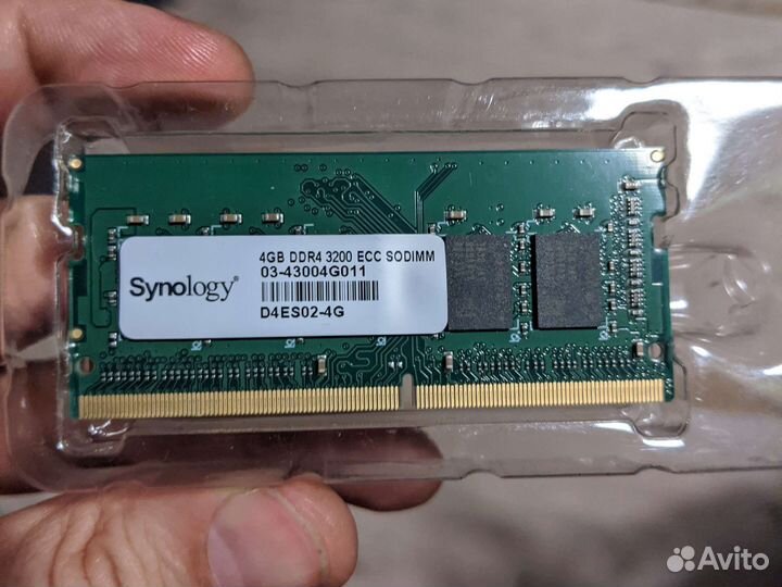 Модуль памяти Synology SO-dimm DDR4 ECC dimm 4 Гб