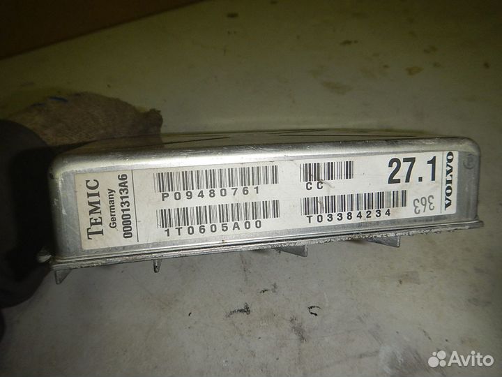 Блок управления АКПП, Volvo (Вольво) -S60 (00-09)