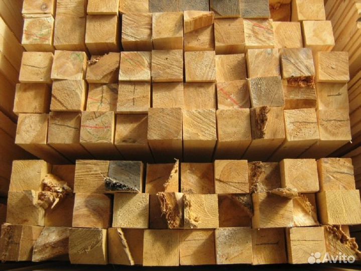 Брус обрезой хвоя 100x150x6000