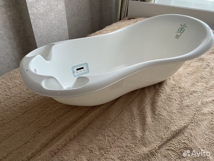 Ванночка для купания с термометром