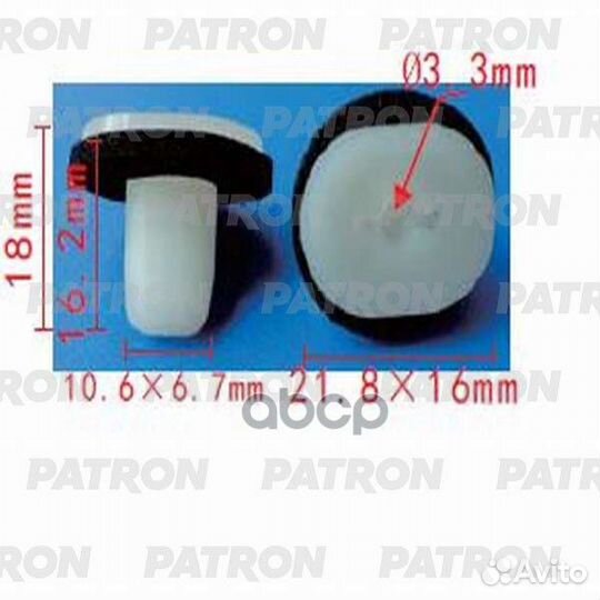 Фиксатор пластиковый Mazda применяемость: встав