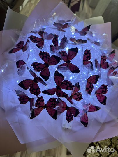 Букет с бабочками