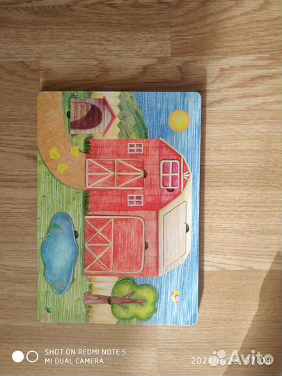 Деревянные пазлы