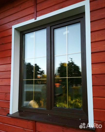 Окна с установкой