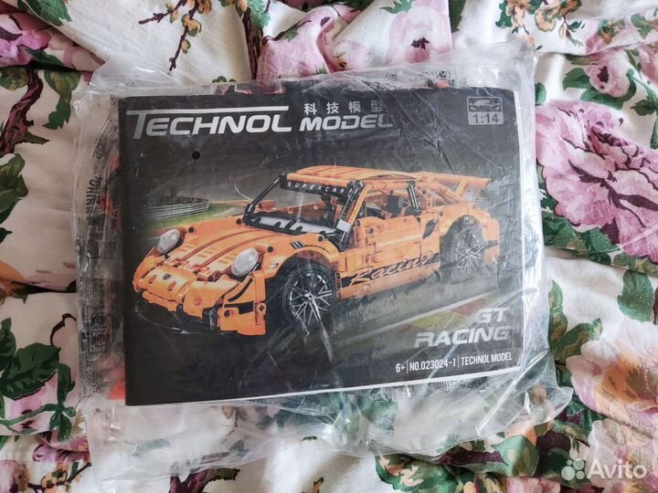 Конструктор, аналог Lego Technic, porsche 911