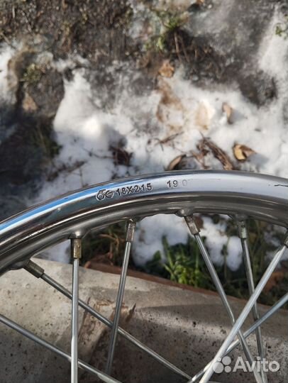 Заднее колесо на мотоцикл