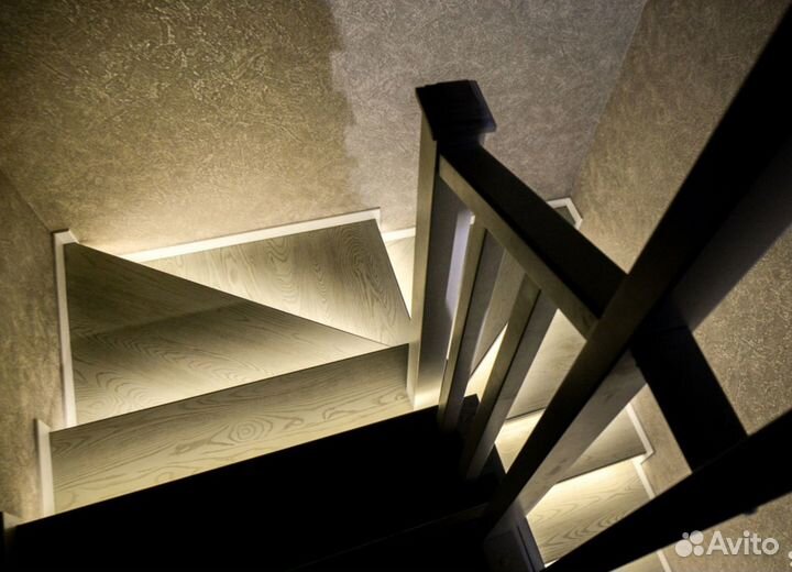 Подсветка лестницы с датчиками движения