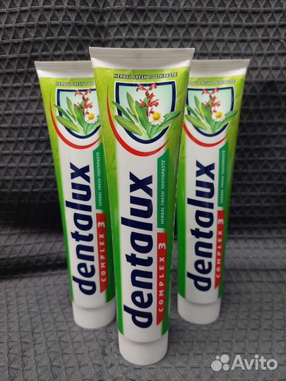 Зубная паста Dentalux (лечебные травы) 125 гр