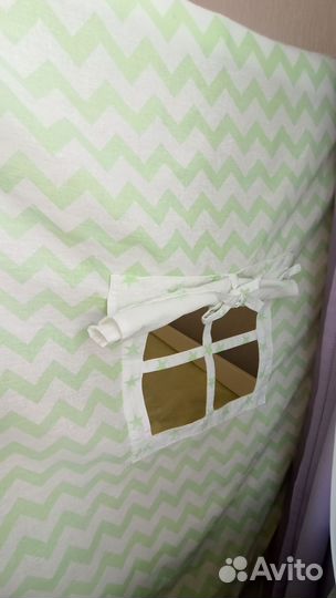 Балдахин на кроватку домик
