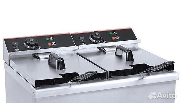 Фритюрница Airhot EF10T+10T с краном