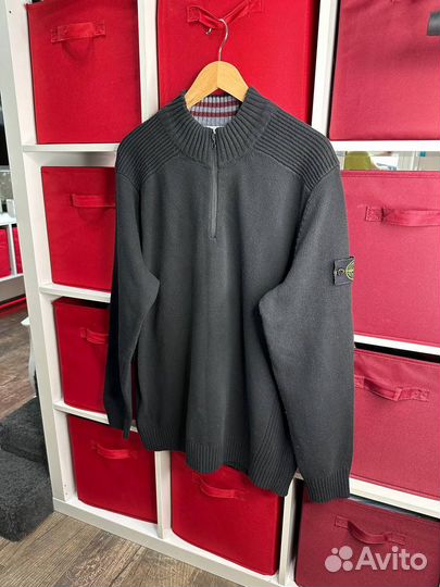 1/4 zip stone island оригинал