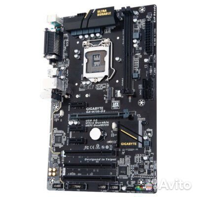 Материнской платы GigaByte GA-H110-D3
