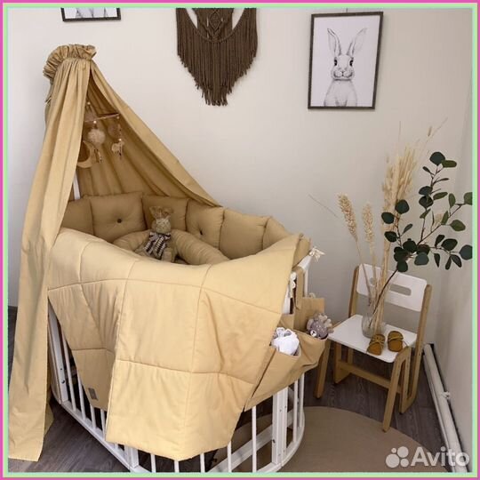 Бортики в кроватку новые