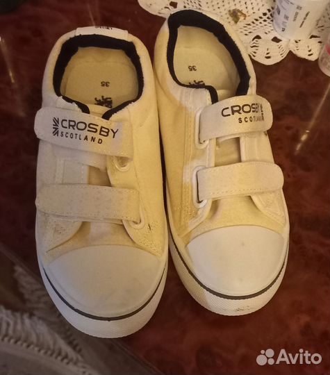 Кеды Crosby новые 34 размер