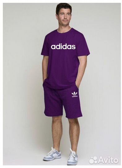 Спортивный костюм Adidas (Футболка+шорты)