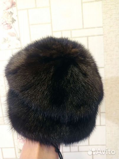 Бирет норковая женская