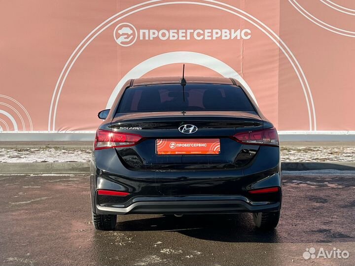 Hyundai Solaris 1.4 AT, 2017, 95 536 км