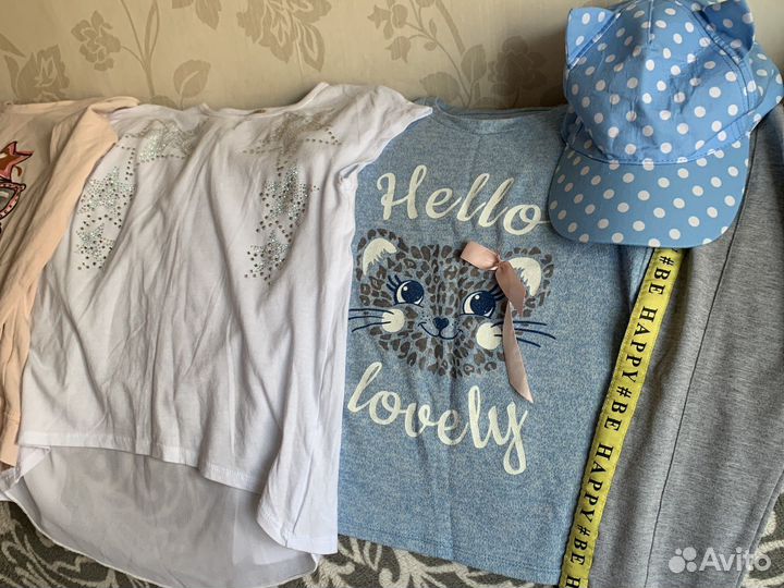 Вещи на девочку 128 пакетом