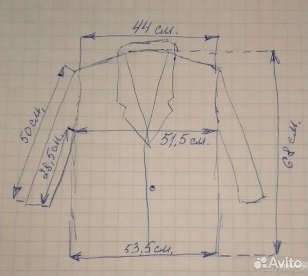 Пиджак женский лен 46-48-50