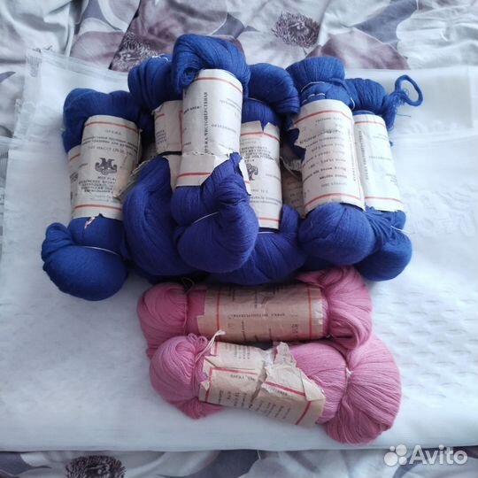 Пряжа для вязания СССР