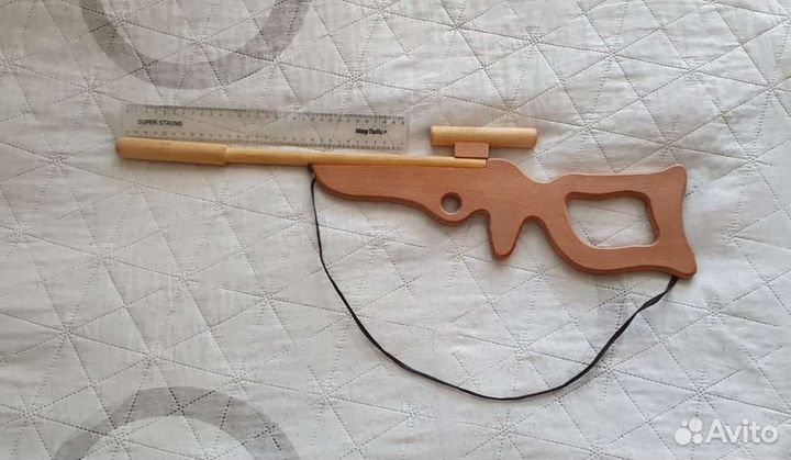 Снайперская винтовка, деревянная