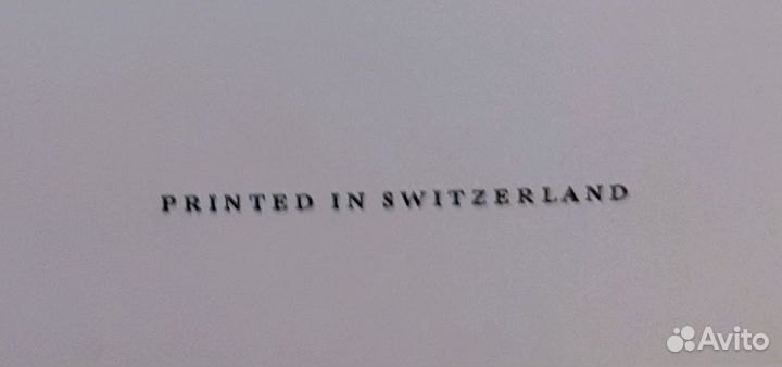 Открытка из Швейцарии периода СССР