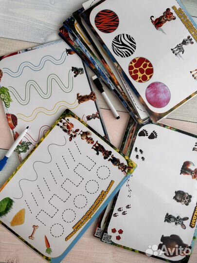 Игра на липучках пиши стирай