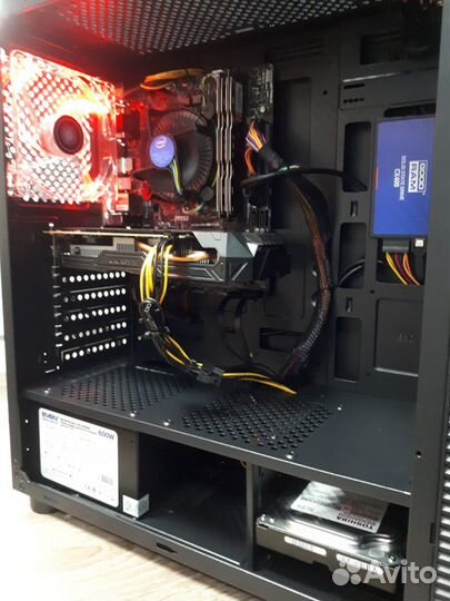 Игровой i5 7400/ssd/hdd/gigabyte GeForce GTX 1060