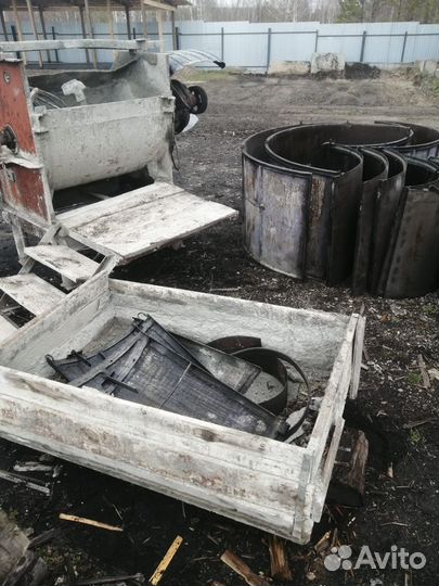 Бетономеситель 150 кольца 200