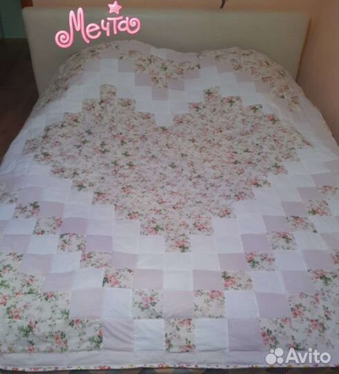 Одеяло лоскутное детское