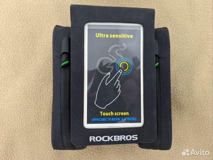 Велосумка на раму Rockbros 2 в 1 AS-006