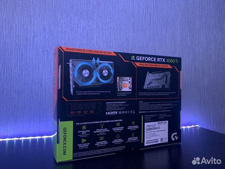 Новая Gigabyte GeForce RTX 4060 Ti eagle 8GB