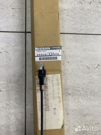 Трос АКПП Note tiida 34908ed500