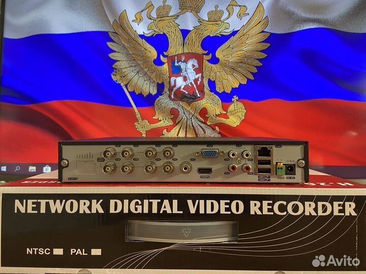 Комплект видеонаблюдения на 6 камер