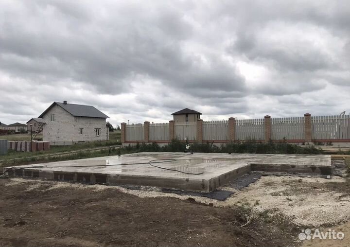 Фундамент, кровля, сайдинг