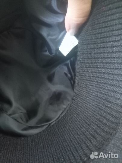 Шляпа женская черная