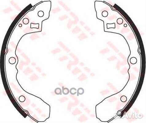 Колодки тормозные барабанные зад GS8692 GS8