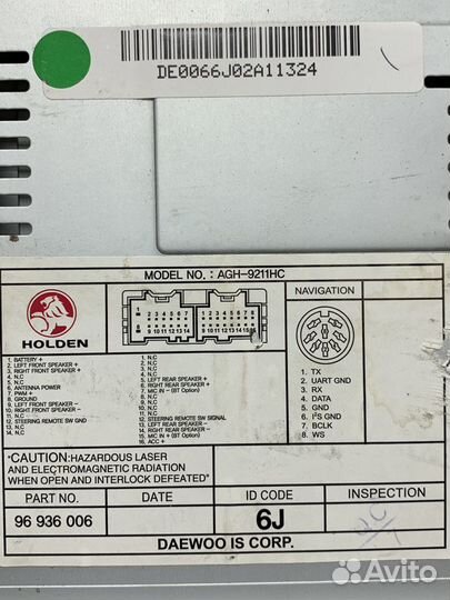 Магнитола Chevrolet Captiva Opel Antara