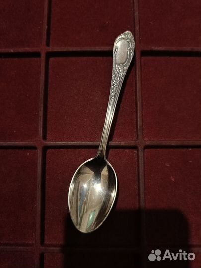 Чайная ложка серебро дубок