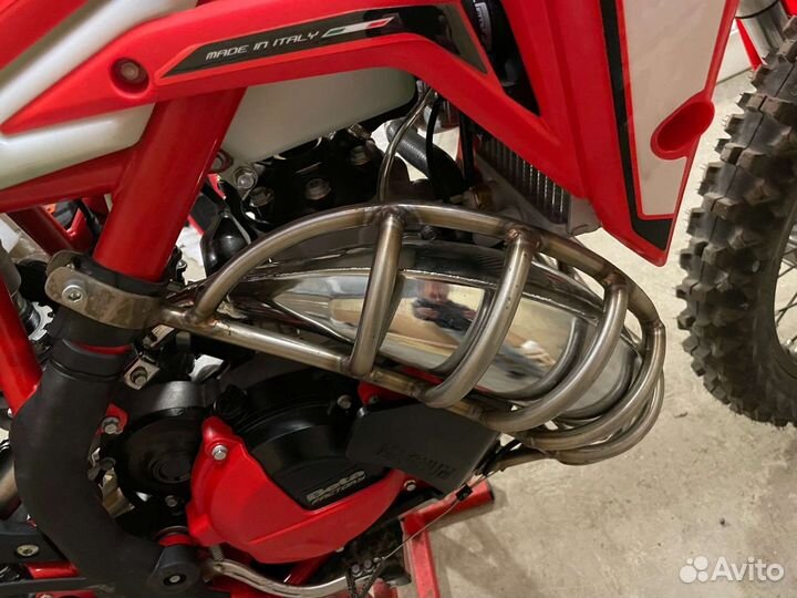 Защита резонатора мотоцикла beta x-trainer.клетка