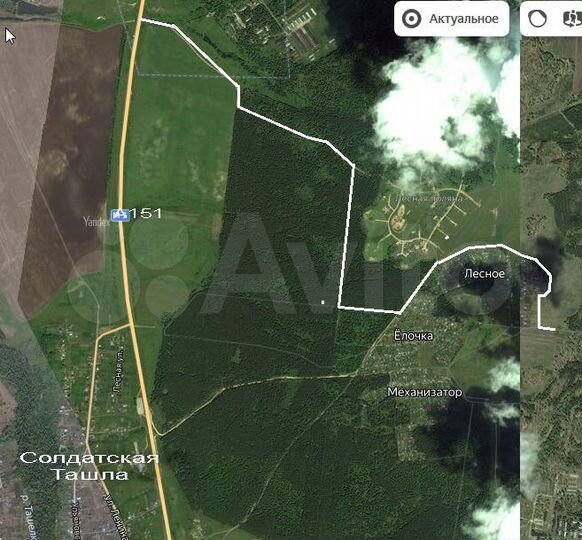 Участок 25 сот. (СНТ, ДНП)