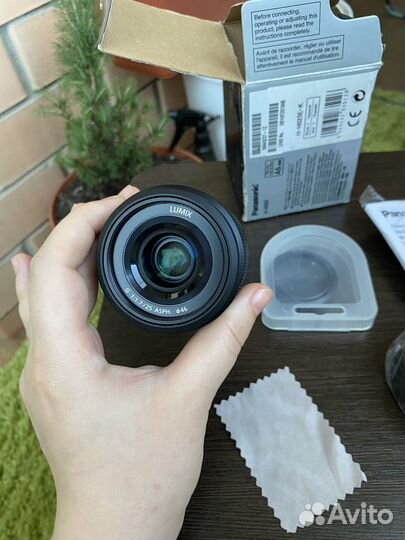 Объектив Panasonic Lumix G 25mm f/1.7 плюс ND