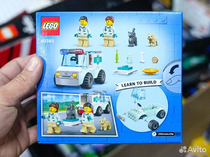Lego City Ветеринарный фургон 60382
