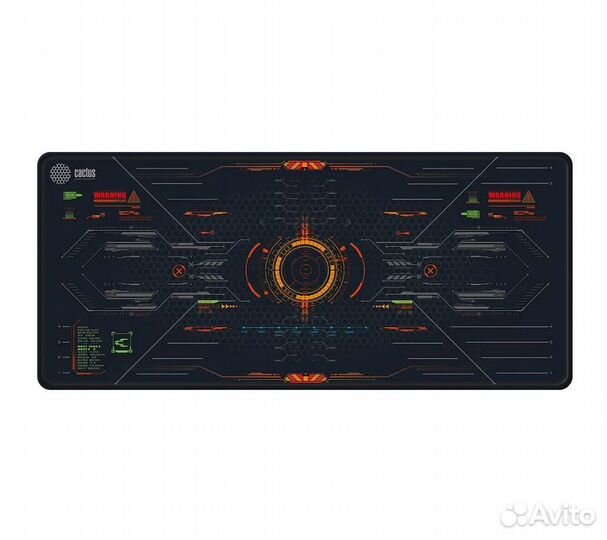 Коврик для мыши Cactus CS-MP-PRO09XXL Skytrek blue